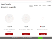 Tablet Screenshot of masaza.zdravi.me